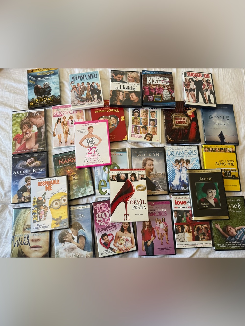 Lot Of 27 DVD Collection Rom com Family movies